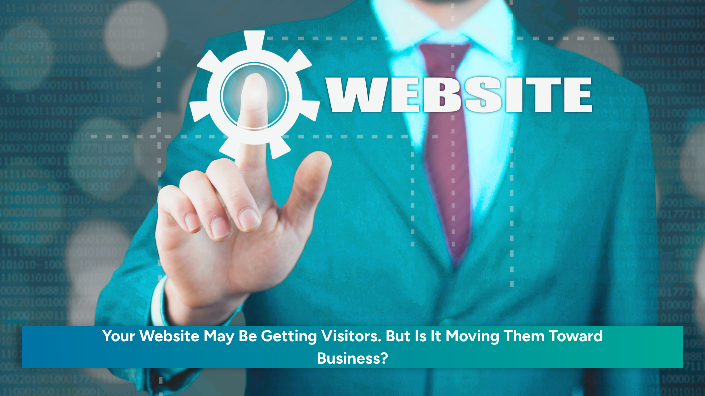 Business website development moving visitors toward business enquiries